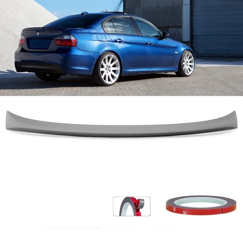 ABS Performance Sedan Rear Trunk Spoiler Roof Lip Sport fits on BMW E90 05-11+3M Jetzt Kaufen