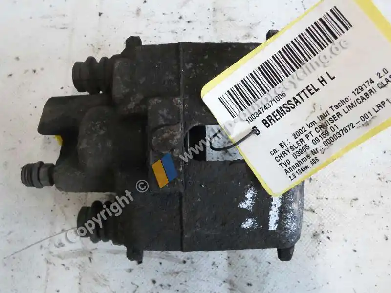Sonderaktion Bremssattel, Bremszylinder gebraucht Chrysler PT CRUISER LIM/CABRI Baujahr 2002