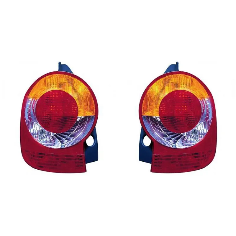 Heckleuchten Rückleuchten Depo / TYC rot SET passt für Renault Modus Grand (F/JP0) ab 04-08 Geprüft